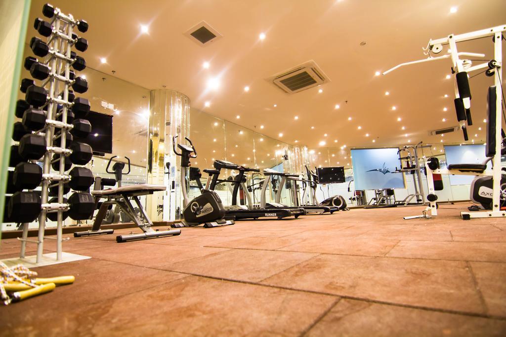 Rest Night Serviced Apartments- Alhamra Ριάντ Εξωτερικό φωτογραφία A gym in Japan
